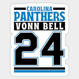 Carolina Panthers Bell 24 Edition 3 Sticker